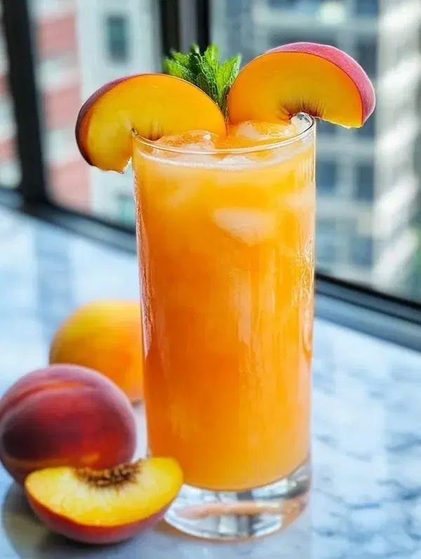 Jus de citron / pêche