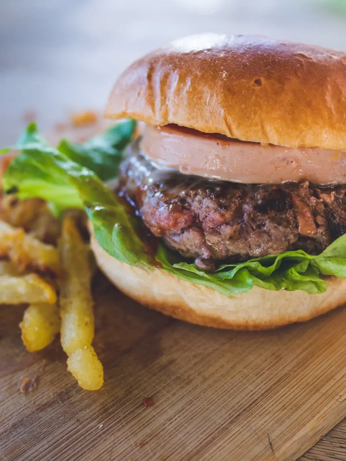 Hamburger foie