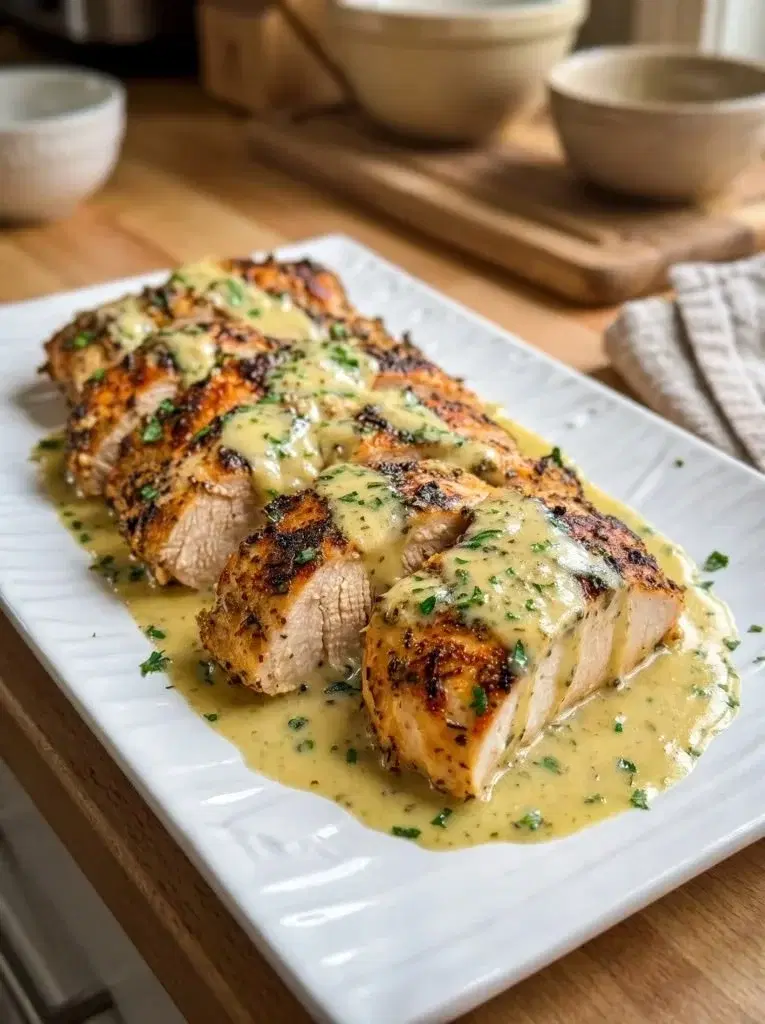 Emincé de Poulet - Sauce Demi-Glace