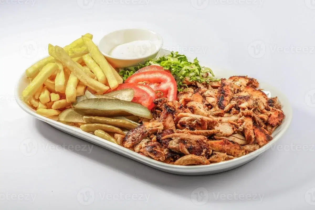 Plat Chawarma poulet