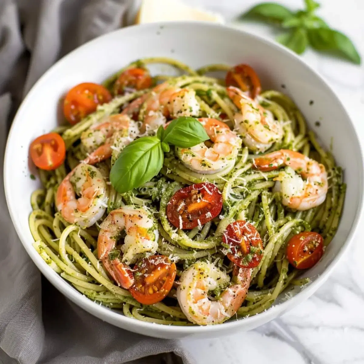 Pesto Gambas