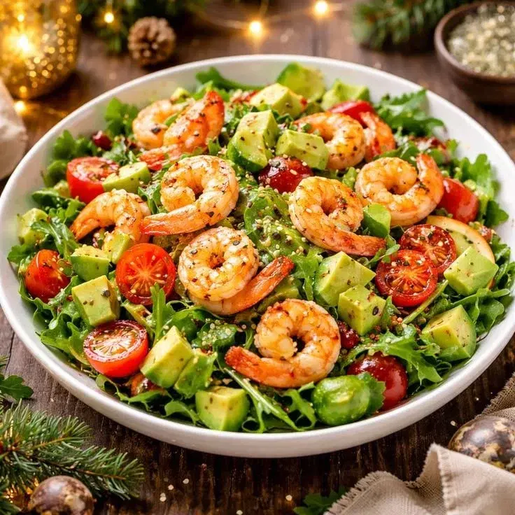 Salade Avocat-Crevettes