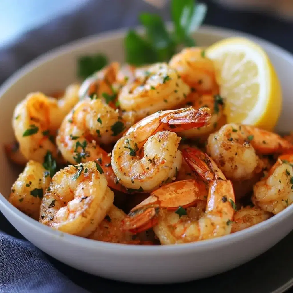 Plat de crevettes