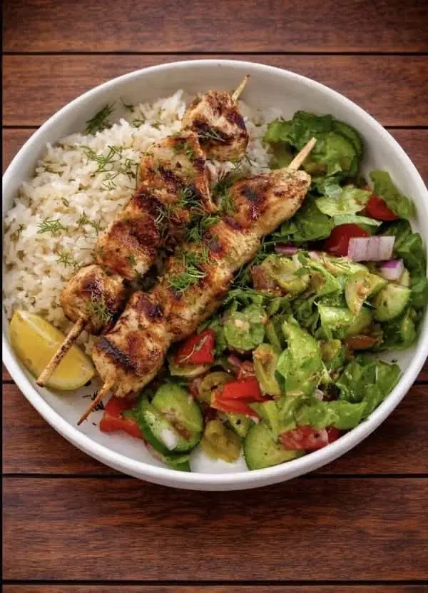 Brochettes de poulet